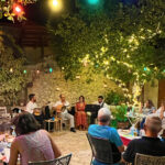 Traditional Greek café in Kardamyli